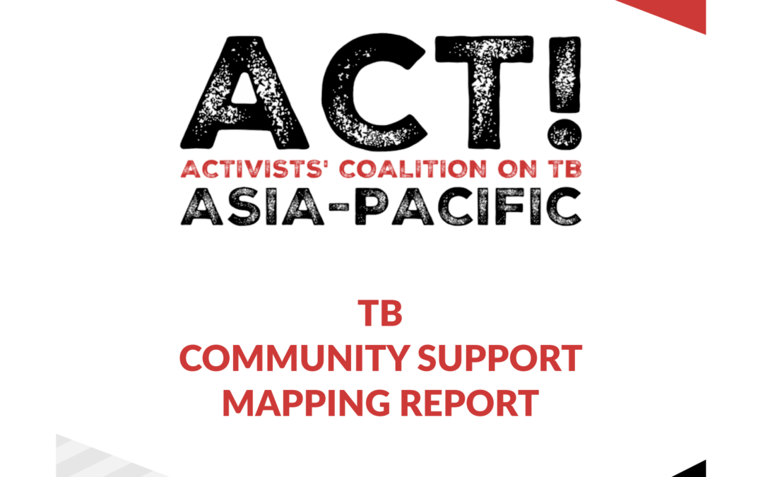 NOW AVAILABLE: ACT! AP TB Community Support Mapping Report