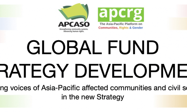 ENSURING VOICES of communities and civil society IN THE GLOBAL FUND STRATEGY DEVELOPMENT