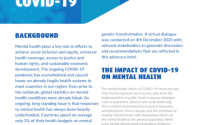 Mental health in the Time of COVID-19
