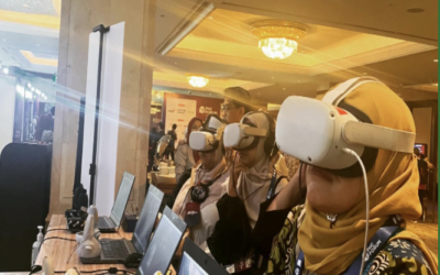 People’s Vaccine Alliance Asia (PVA Asia) hosts virtual reality booth at the Primary Health Care (PHC) Forum in Jakarta